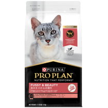 PRO PLAN Adult Fussy & Beauty Salmon Dry Cat Food