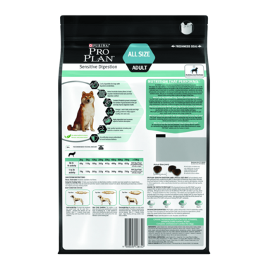 PURINA PRO PLAN Adult Sensitive Digestion Lamb and Rice Dry Dog Food pack shot